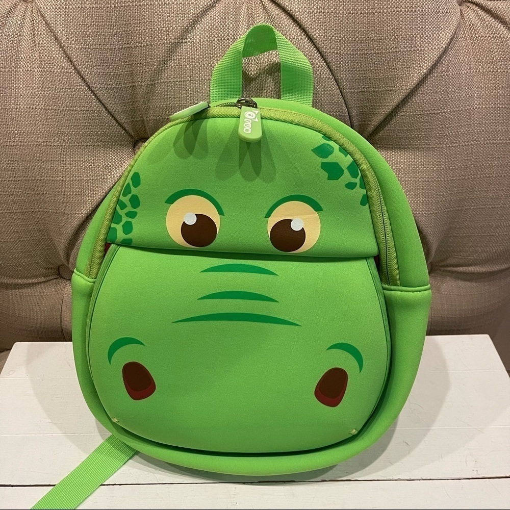 Ofun 3D Hippo Kids Backpack Children Schoolbag